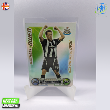 Michael Owen Man Of The Match Match Attax 2008/09