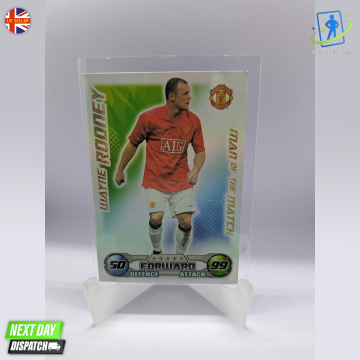 Wayne Rooney Man Of The Match Match Attax 2008/09