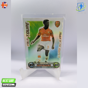 Kolo Toure Man Of The Match Match Attax 2008/09