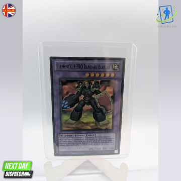 Elemental HERO Rampart Blaster YuGiOh • Super Rare • LCGX-EN047