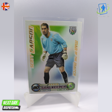 Scott Carson Man Of The Match Match Attax 2008/09