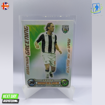 Jonathan Greening Man Of The Match Match Attax 2008/09