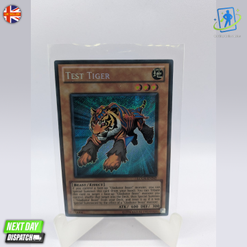 Test Tiger YuGiOh • Secret Rare • LCGX-EN242